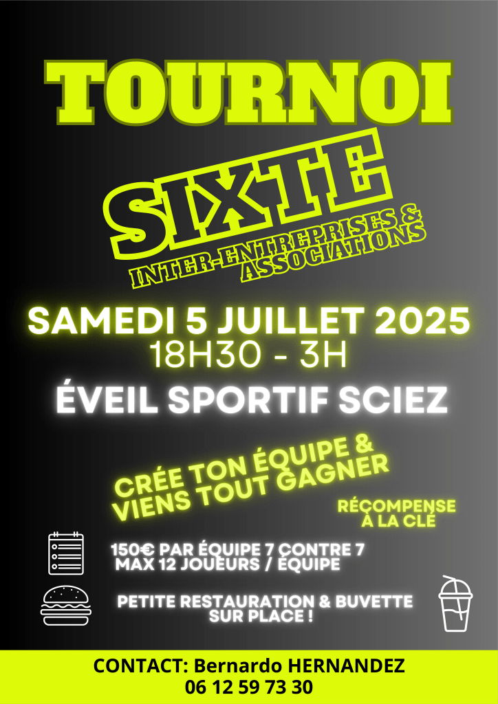 Tournoi SIXTE inter-entreprises & associations 1