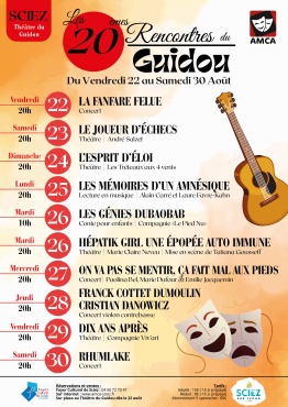 Les 20èmes Rencontres du Guidou 7
