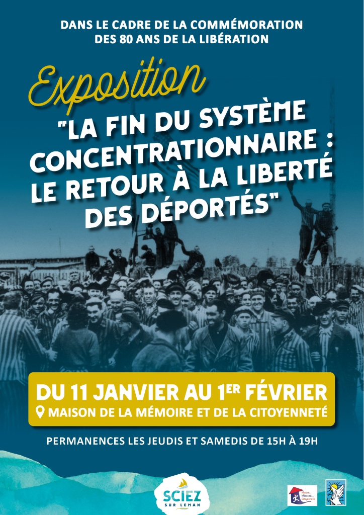 Exposition "La fin du système concentrationnaire : le retour à la liberté des déportés" 1