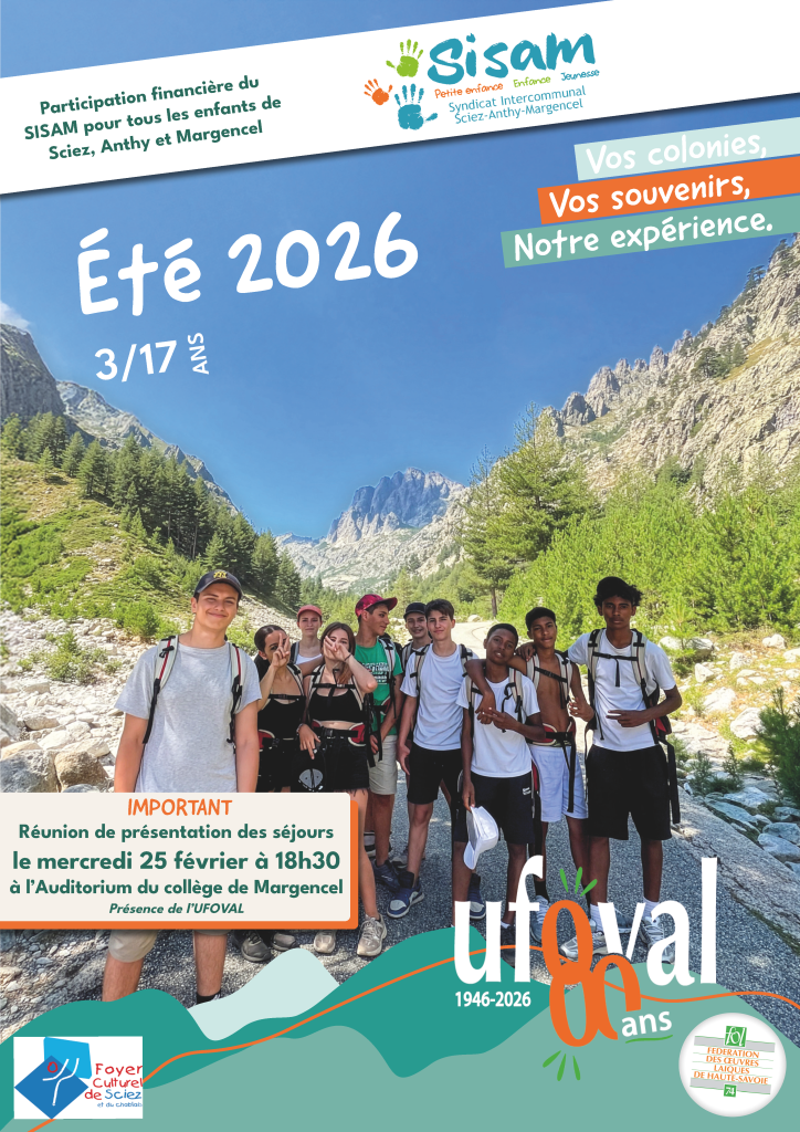 Réunion de présentation des séjours enfants/ados 1