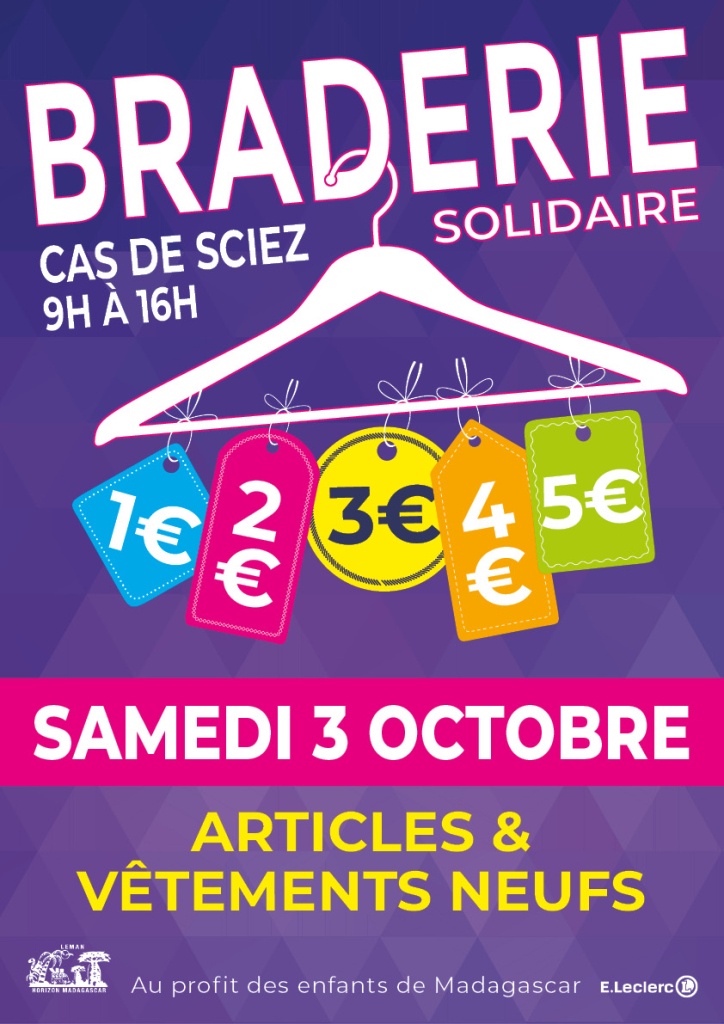 Grande Braderie Solidaire 1
