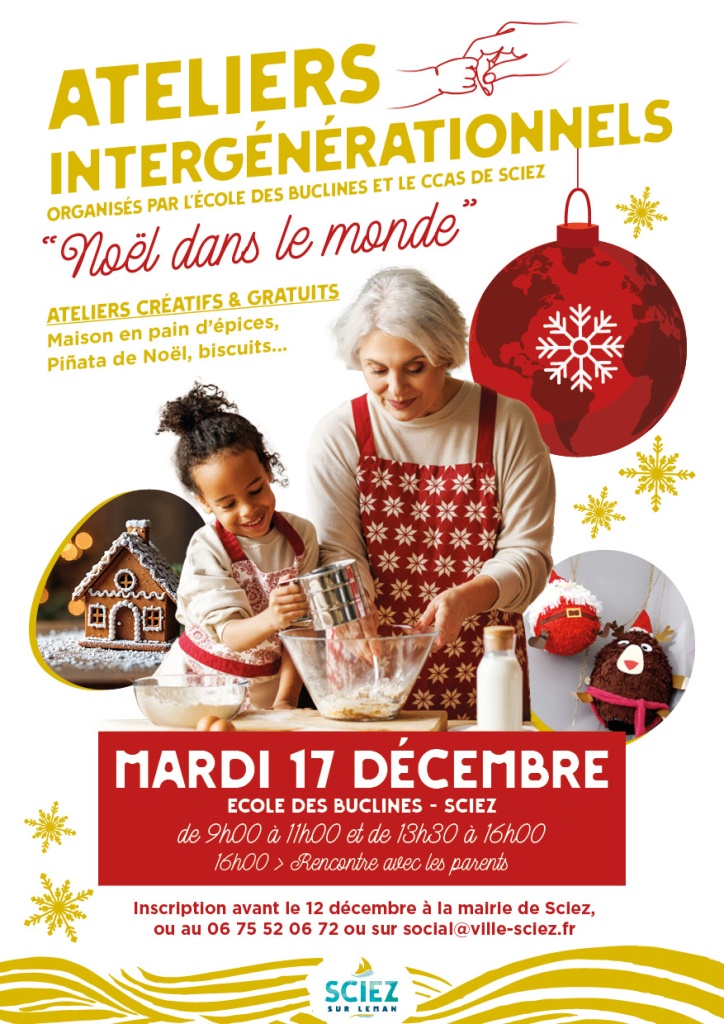 Ateliers Intergénérationnels "Noël dans le monde" 1