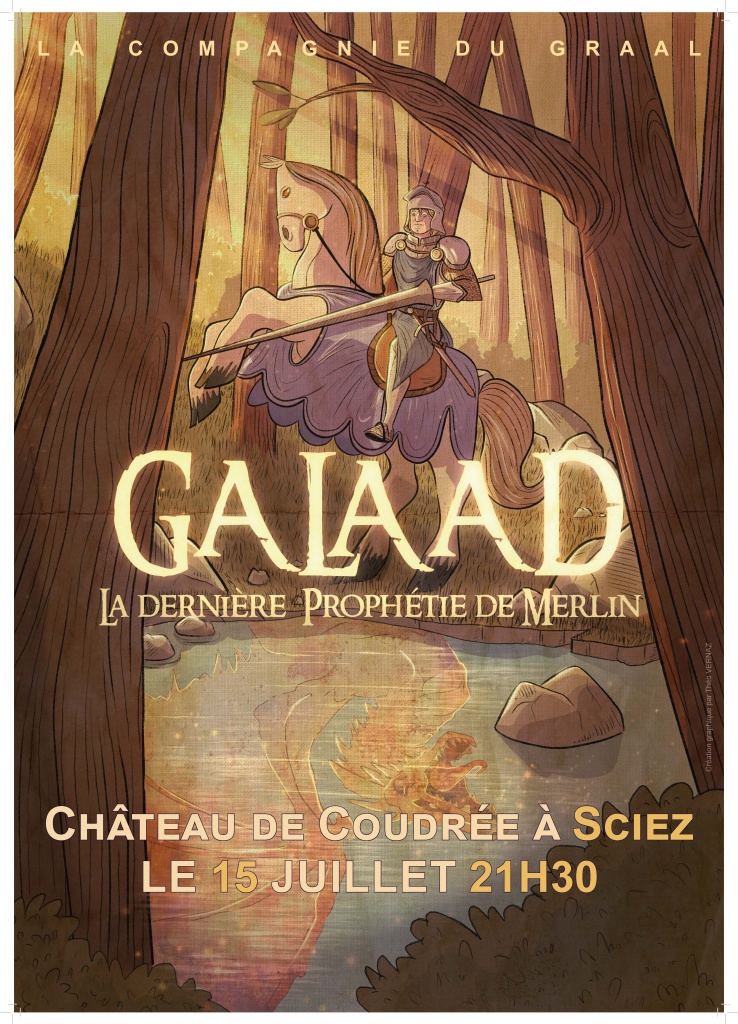 Spectacle Galaad "La dernière prophétie de Merlin" 1
