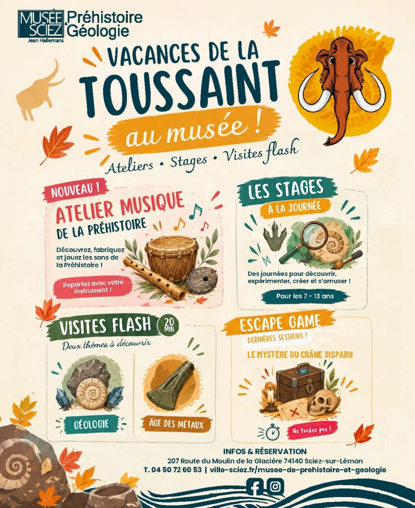 Ateliers des vacances de la Toussaint au Musée de Préhistoire 5
