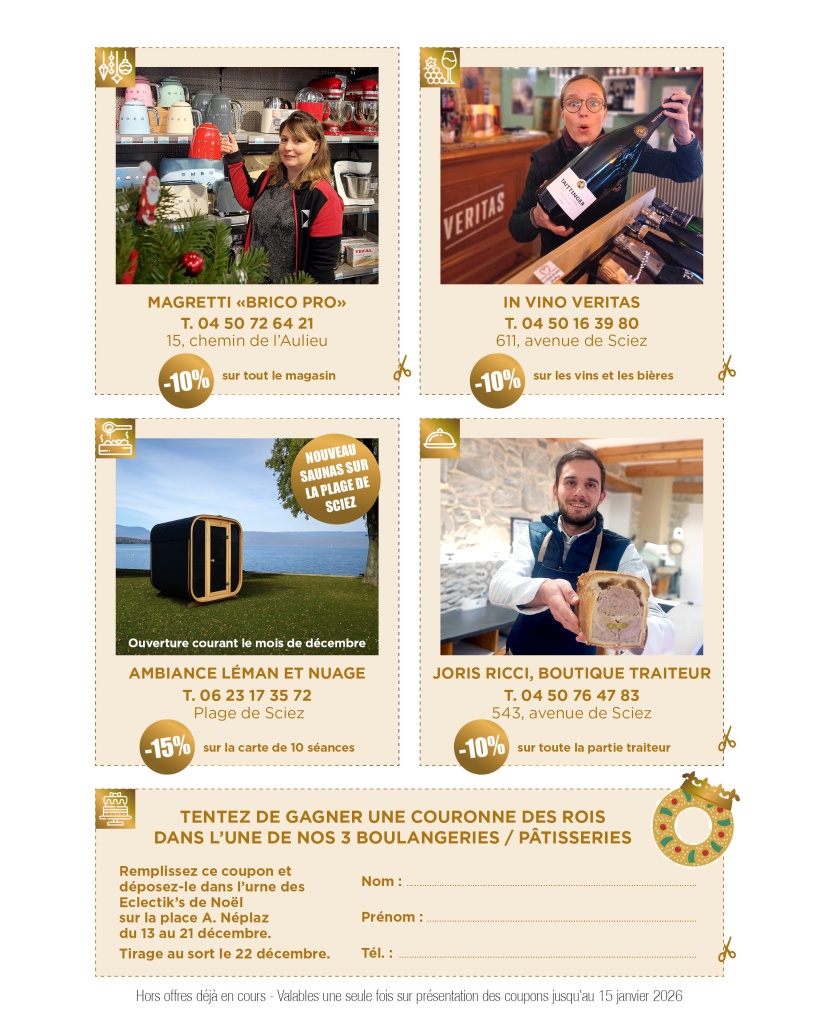 Découvrez notre dépliant "spécial fêtes" 3