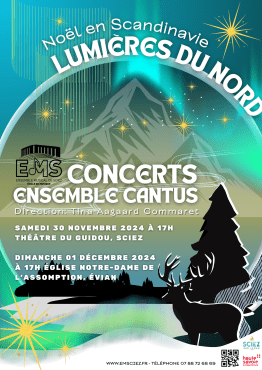 Concert "Lumières du Nord" de l'Ensemble Cantus 11