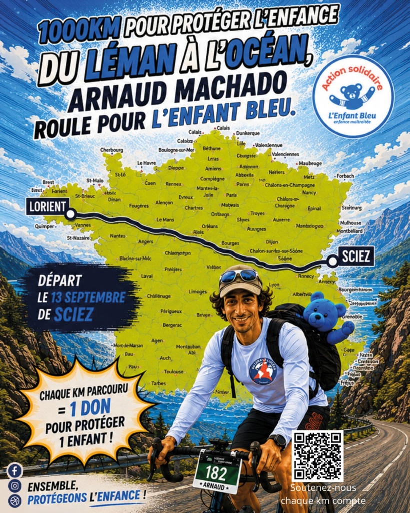 1000 km pour protéger l'enfance... 1