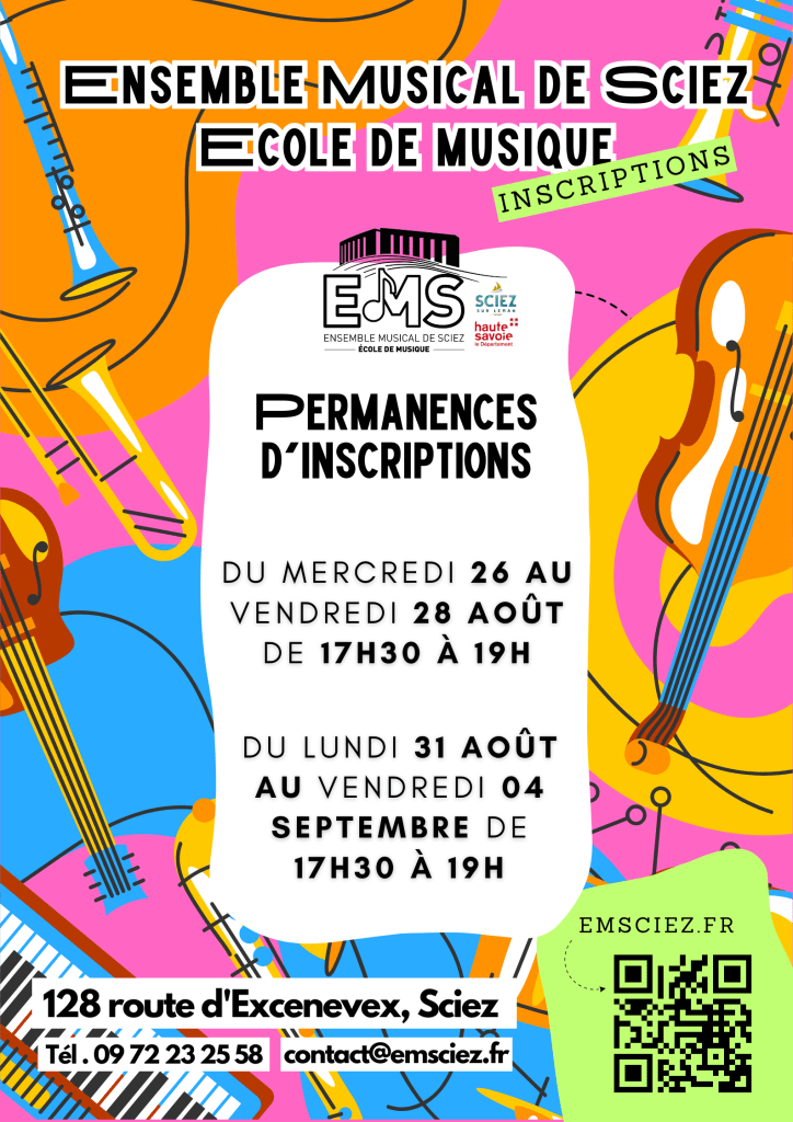 Inscriptions école de musique 1