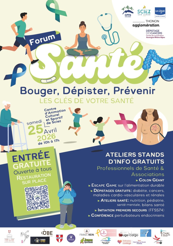 Forum Santé 2026 "Bouger, dépister, prévenir : les clés de votre santé" 1