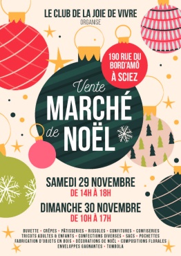 Marché de Noël - Expo/Vente du Club de la joie de Vivre 9