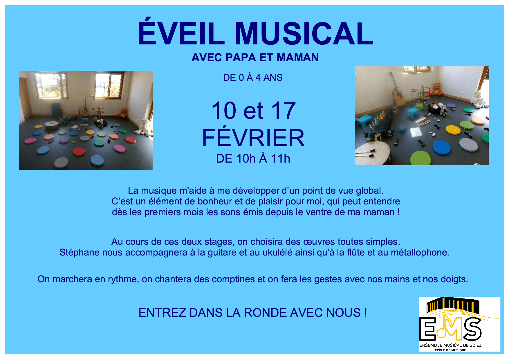 EVEIL MUSICAL - Bébé Musique — Mairie de Sciez — Services, démarches  administratives, vie pratique
