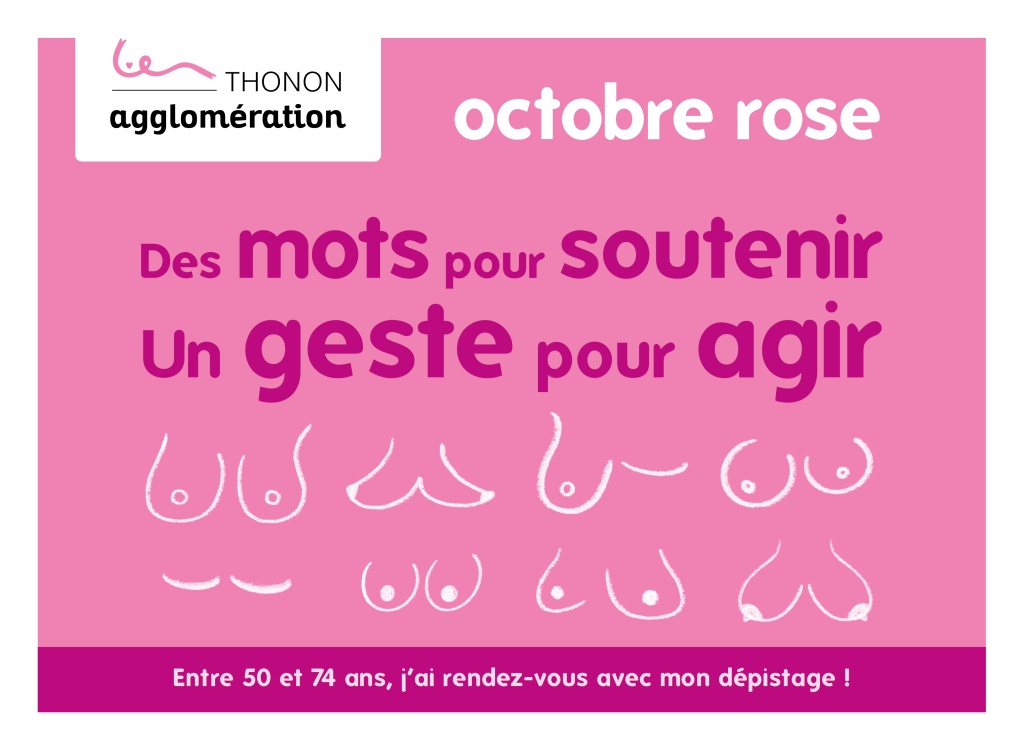 Thonon Agglomération se mobilise pour Octobre Rose 1