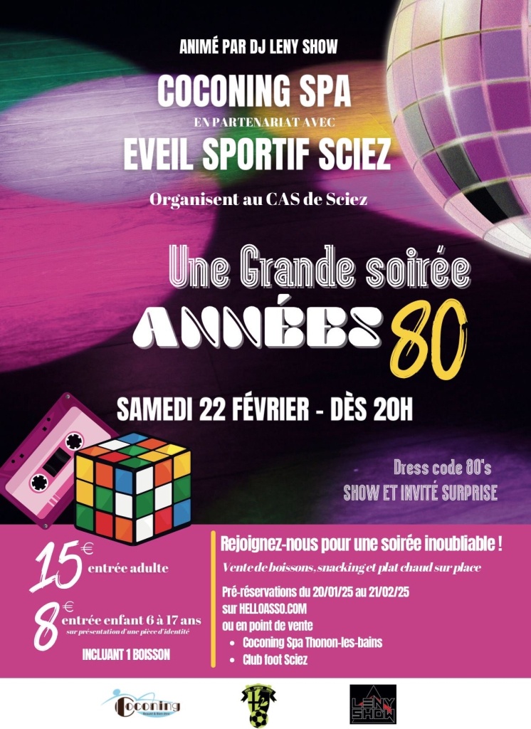 Grande Soirée Années 80 1