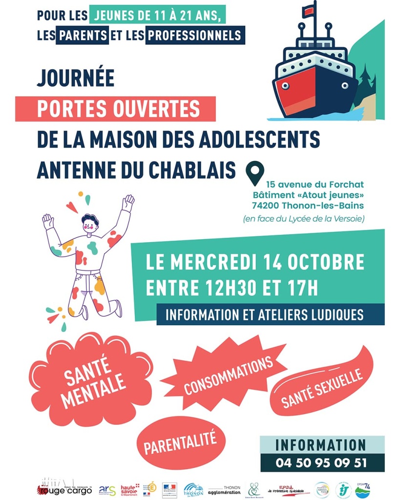 Journées Portes Ouvertes Maison des Adolescents / Antenne du Chablais 1