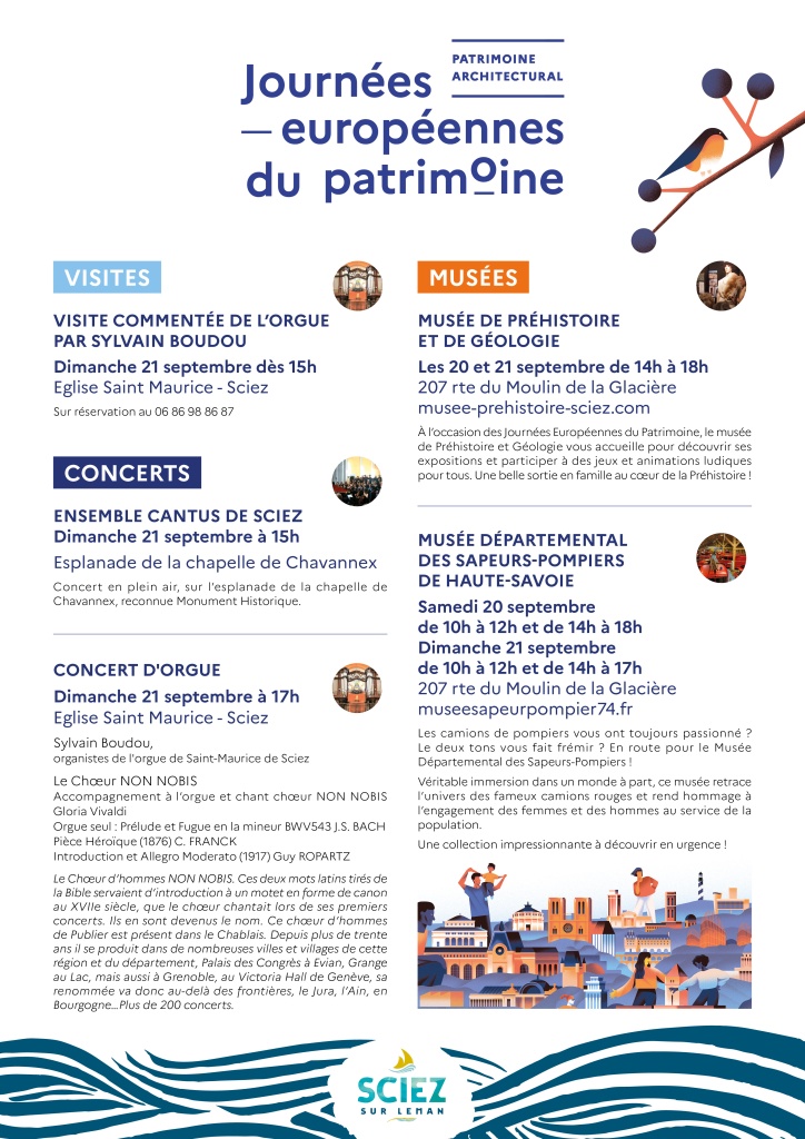 Les journées européennes du Patrimoine 2
