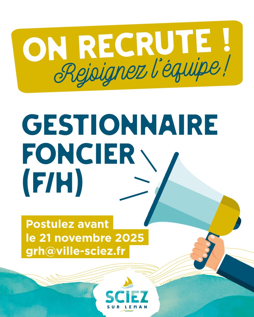 La ville de Sciez recrute ! 1